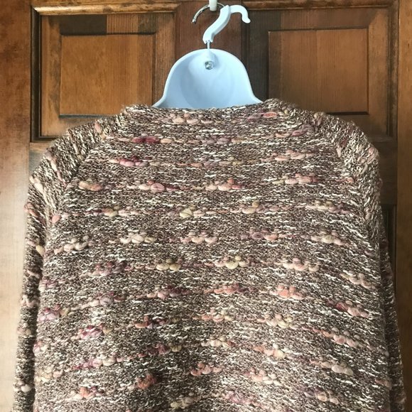 eureka by Chritos Garkinos Mauve, White & Plum Zip-Up Jacket Size 2X - Picture 10 of 12